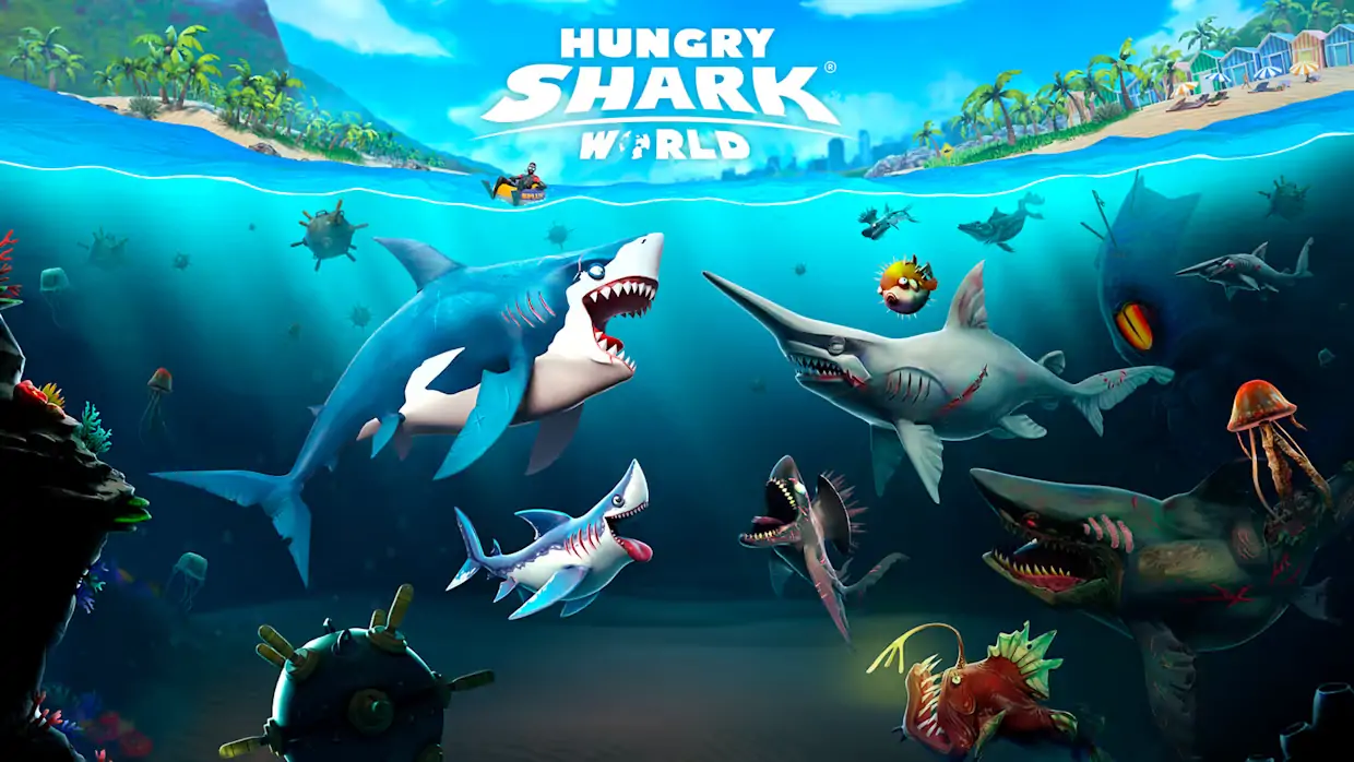 饥饿鲨：世界|Hungry Shark World中文