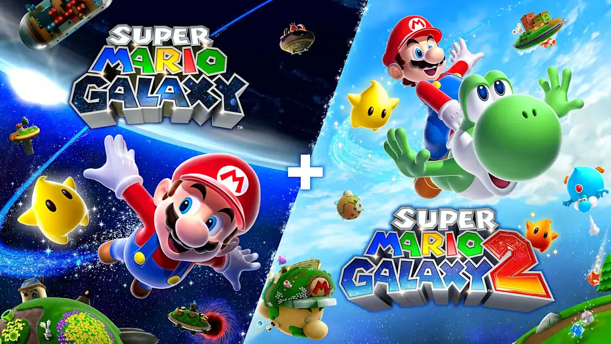 超级马里奥银河1+2|Super Mario Galaxy + Super Mario Galaxy 2中文